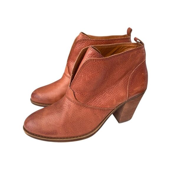 LUCKY BRAND EUC Ehllen ankle boot in Caramel Size 9M - Picture 1 of 10